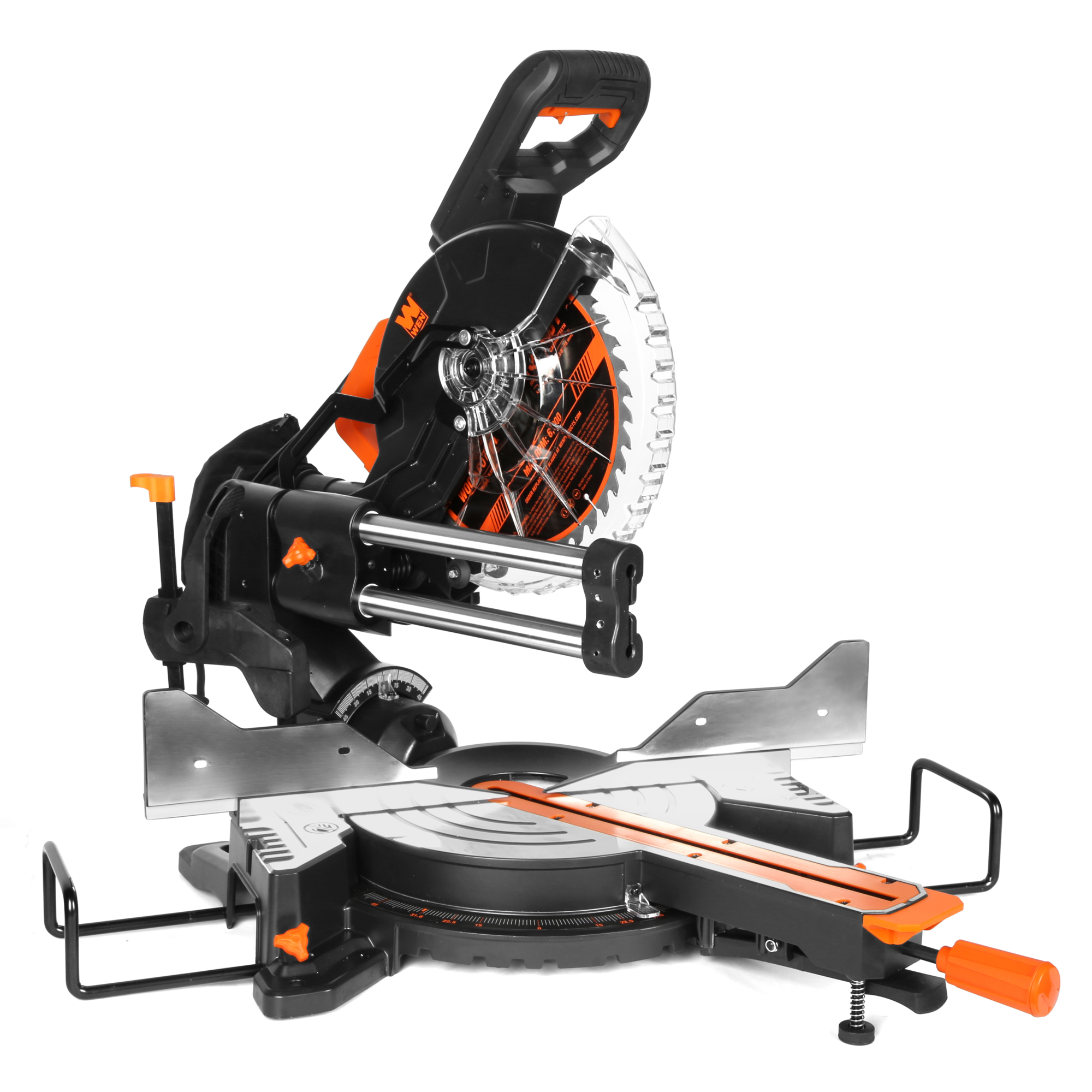 WEN, Dual Bevel Miter Saw with LED Cutline, Max. Speed 5000 rpm, Model# MM1015